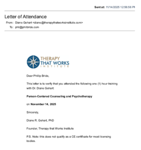 2025-11 Person-Centered Counseling & Psychotherapy